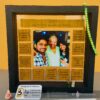 Photo and quotes box frame - Bubbly Decors