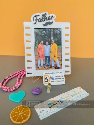 Movie reel father frame - Bubbly Decors