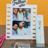 Movie reel father frame - Bubbly Decors
