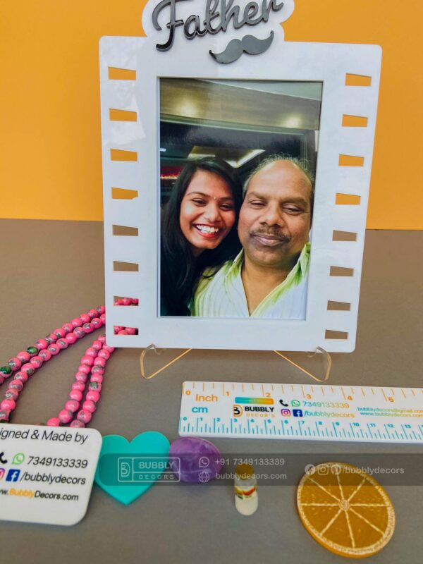 Movie reel father frame - Bubbly Decors