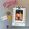 Movie reel father frame - Bubbly Decors