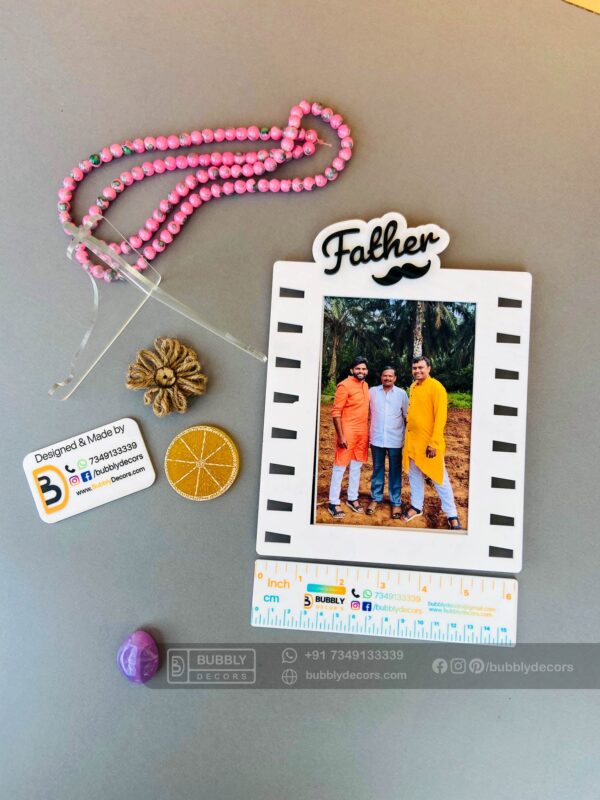 Movie reel father frame - Bubbly Decors