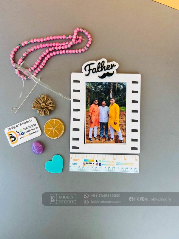 Movie reel father frame - Bubbly Decors