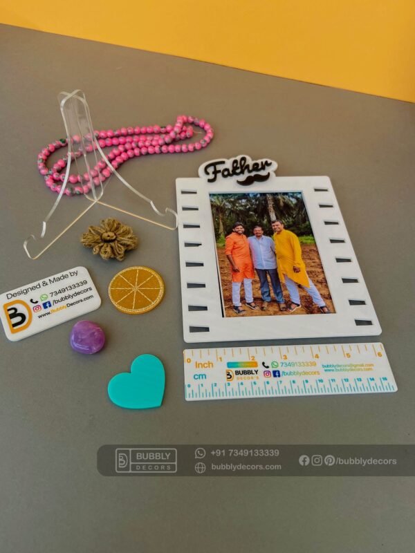 Movie reel father frame - Bubbly Decors