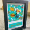 Box name Clock - Bubbly Decors