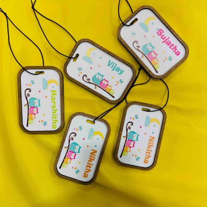 Luggage tag - Bubbly Decors