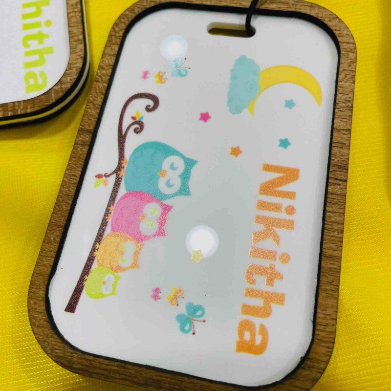 Luggage tag - Bubbly Decors