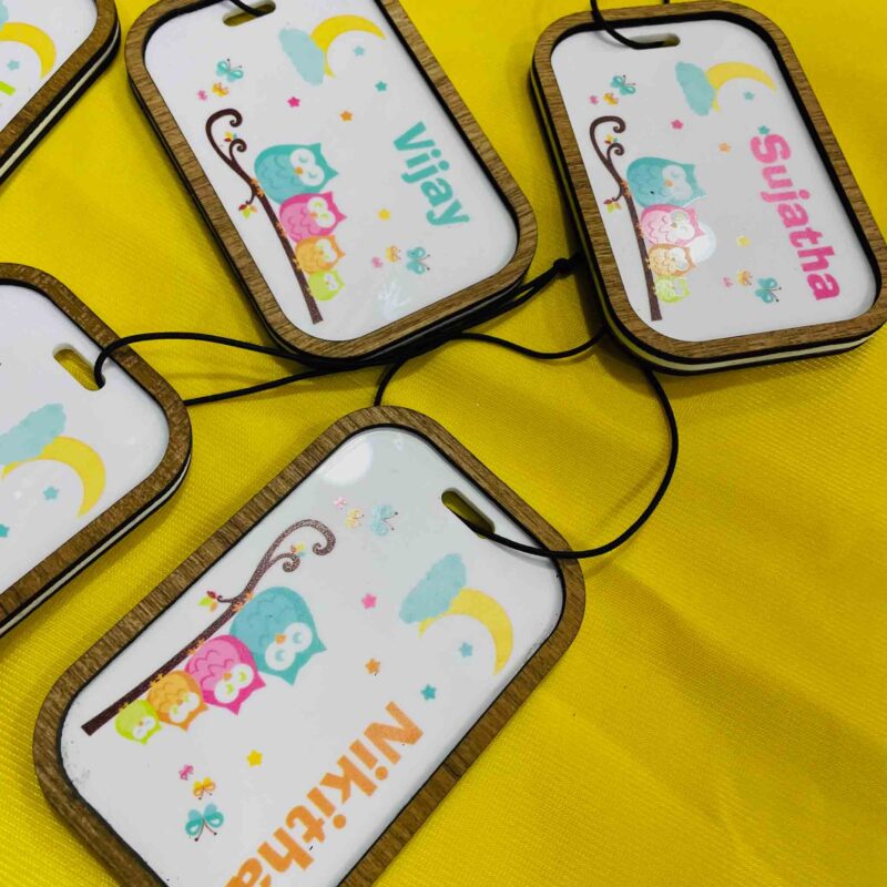 Luggage tag - Bubbly Decors