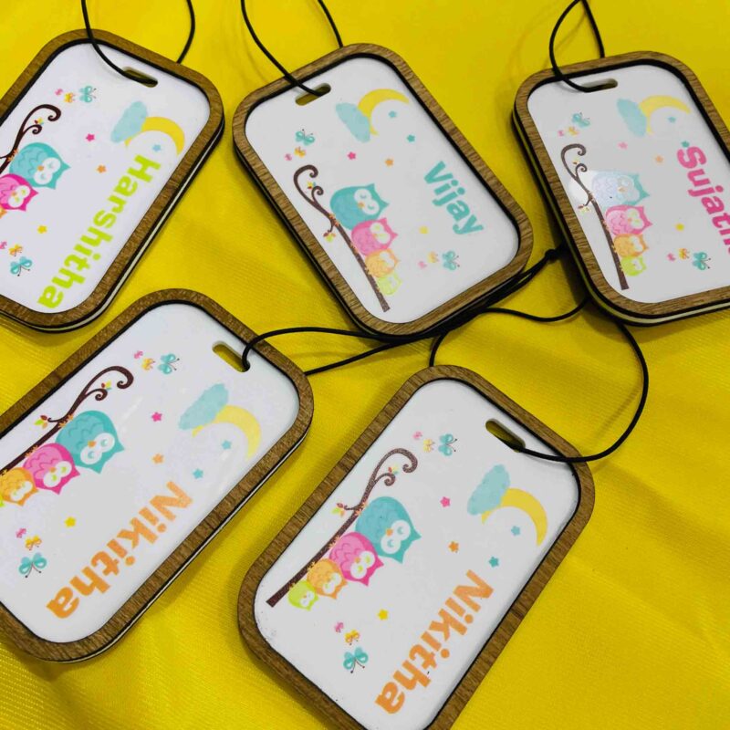 Luggage tag - Bubbly Decors