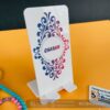 Mobile stand spray painted - Bubbly Decors
