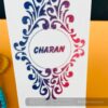 Mobile stand spray painted - Bubbly Decors