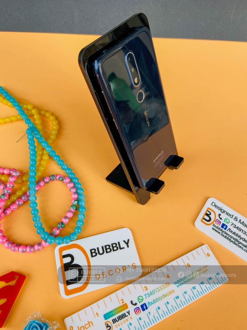 Mobile stand black - Bubbly Decors