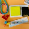 Magnetic note pad pen holder - Bubbly Decors