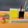 Magnetic note pad pen holder - Bubbly Decors