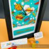 Box name Clock - Bubbly Decors
