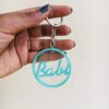 Name keychain - Bubbly Decors