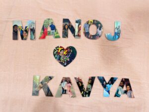Name photo magnets - Bubbly Decors