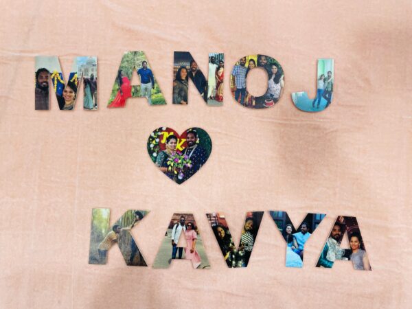 Name photo magnets - Bubbly Decors