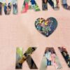 Name photo magnets - Bubbly Decors