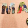 Name photo magnets - Bubbly Decors