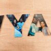 Name photo magnets - Bubbly Decors
