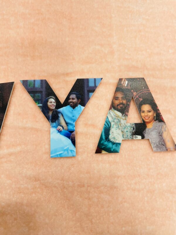 Name photo magnets - Bubbly Decors