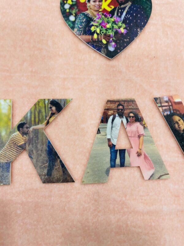 Name photo magnets - Bubbly Decors