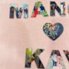 Name photo magnets - Bubbly Decors