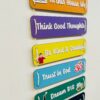 Hanging quotes home decor - Bubbly Decors