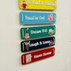 Hanging quotes home decor - Bubbly Decors