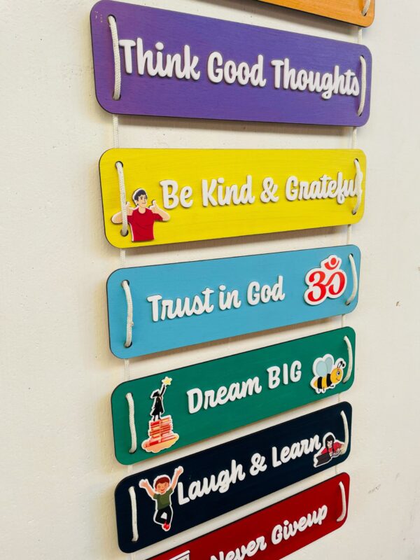 Hanging quotes home decor - Bubbly Decors