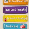 Hanging quotes home decor - Bubbly Decors