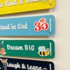 Hanging quotes home decor - Bubbly Decors