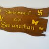 Name board Single name - Bubbly Decors