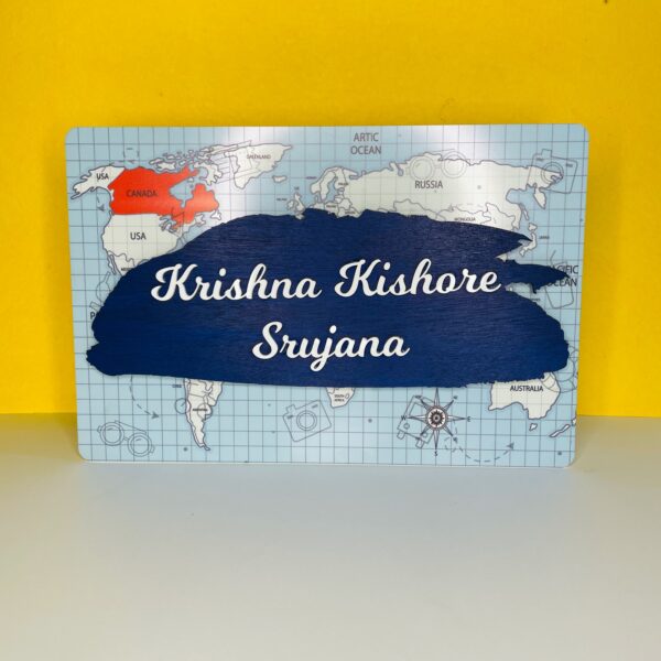 Explorer Name Board - Bubbly Decors