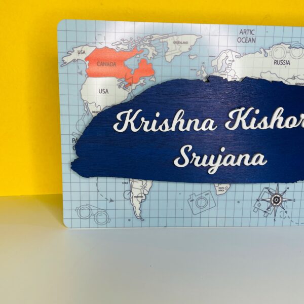 Explorer Name Board - Bubbly Decors
