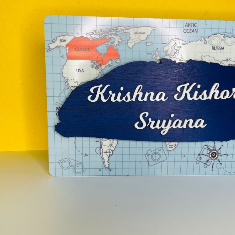 Explorer Name Board - Bubbly Decors