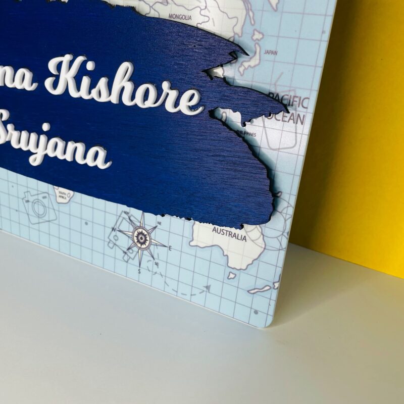 Explorer Name Board - Bubbly Decors