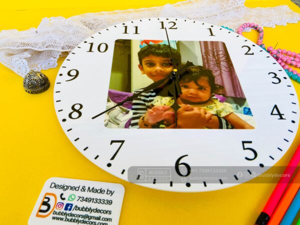 IMG_9038 Photo clock - Bubbly Decors