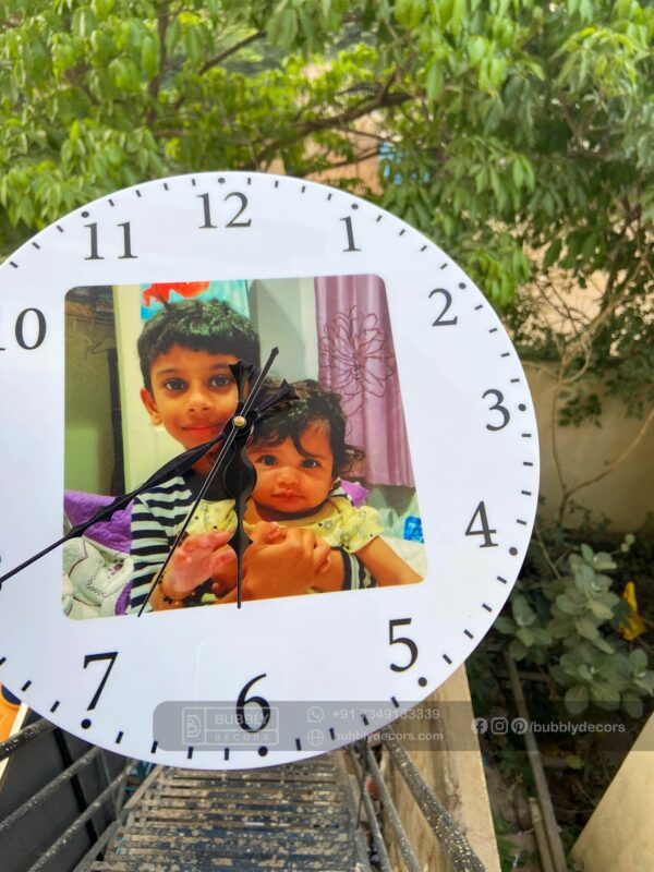 IMG_9039 Photo clock - Bubbly Decors