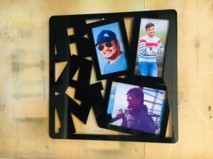 Name Photo Frame - Bubbly Decors