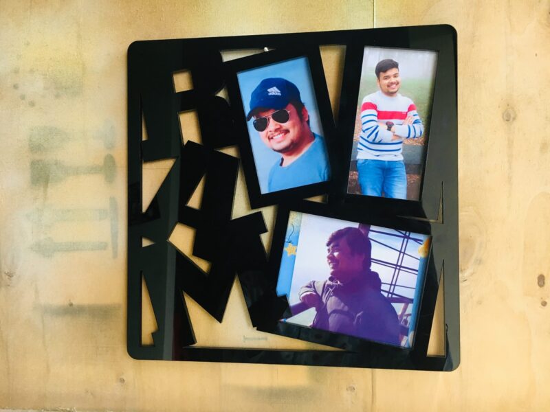 Name Photo Frame - Bubbly Decors