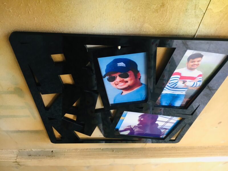 Name Photo Frame - Bubbly Decors