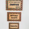 Name Board 3 tier printed - Bubbly Decors