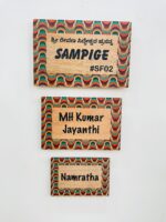 Name Board 3 tier printed - Bubbly Decors
