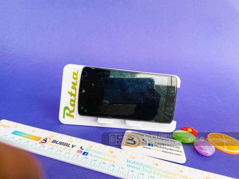 Mobile stand colour name - Bubbly Decors
