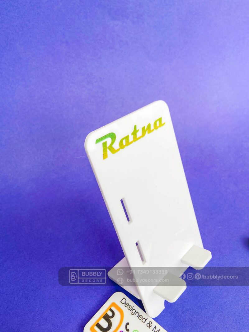 Mobile stand colour name - Bubbly Decors