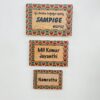 Name Board 3 tier printed - Bubbly Decors