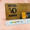visiting cards holder wood - Bubbly Decors
