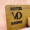 visiting cards holder wood - Bubbly Decors